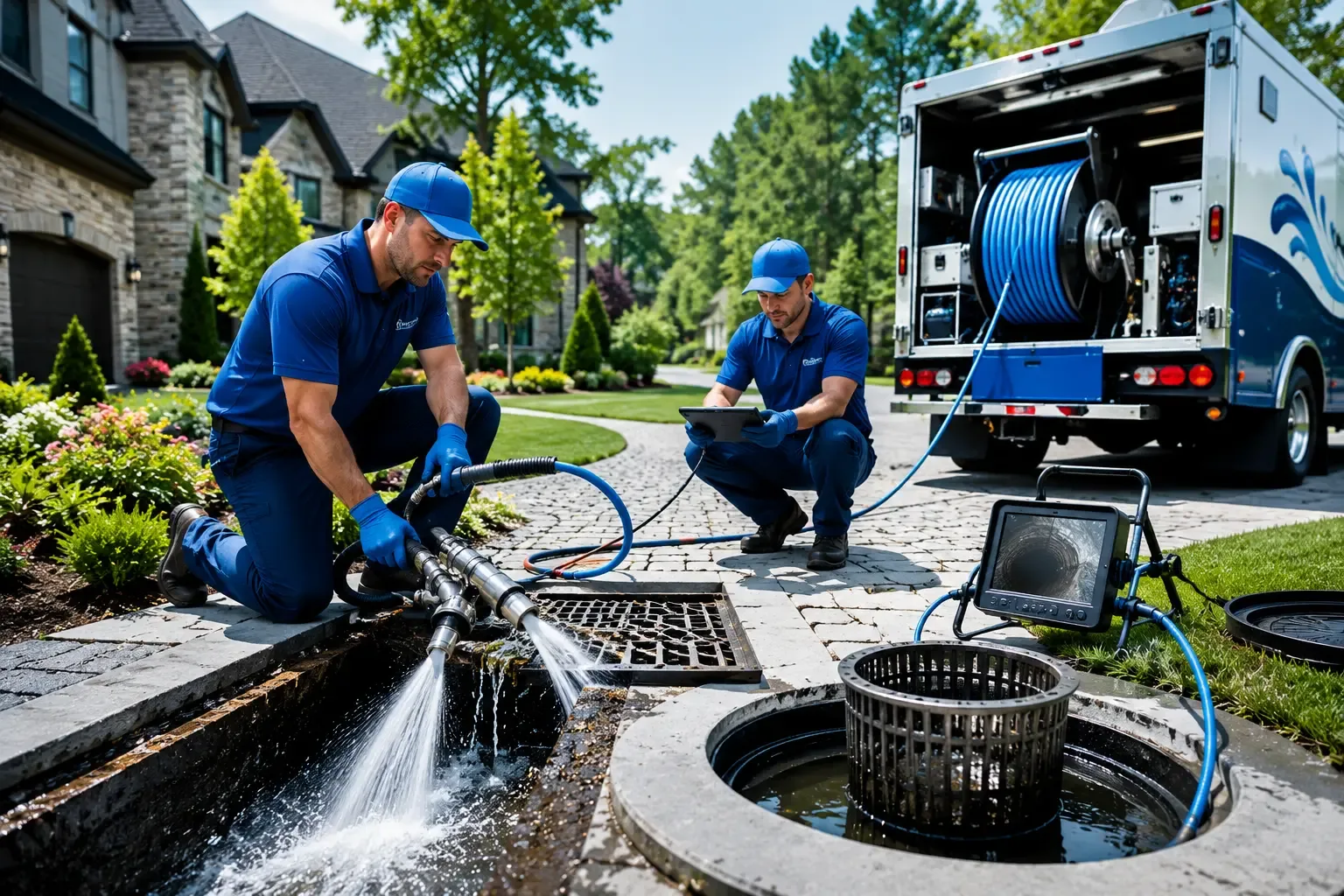 Local outdoor drain cleaning professionals in Clarksburg, WV